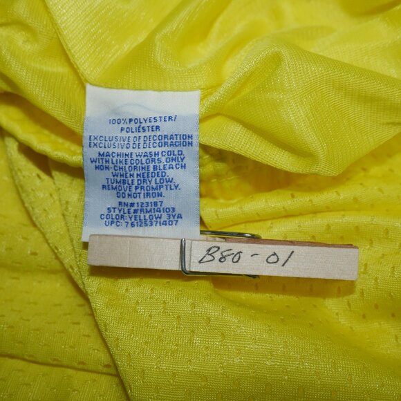 Starter Original Mesh Basketball Shorts Activewear Men's Size S Yellow Summer - Picture 5 of 6